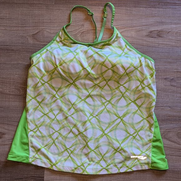 Saucony Workout Tank Top Halter - Picture 2 of 7